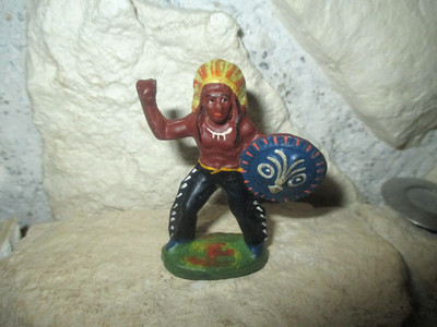 DDR, originaler Indianer ''Standing Horse'', Kat.-Nr. 123, Arthur Riedeler, ARI !!