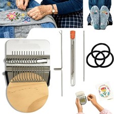 Tool Machine Hooks Small Loom Mini Weave Mending Darning 14 Type Kit Speedweve