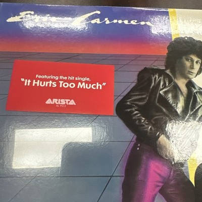 ERIC CARMEN Tonight You re Mine Original 1980 ARISTA AL 9513 Hype Sticker Shrink