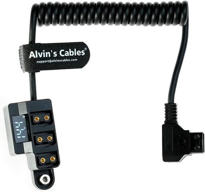 D-tap Splitter 1 to 3 Port P-tap Adapter Display forSmallRig forIDX V-Mount Gold