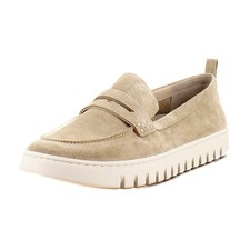 Vionic Uptown Womens Loafers  Slip-Ons Sand Suede