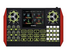 Podcast Equipment Bundle Audio Mixer Sound Board for PC Phone XLR or 3.5mm Mic