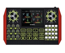 Podcast Equipment Bundle Audio Mixer Sound Board for PC Phone XLR or 3.5mm Mic