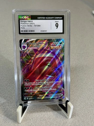 CGC 9 Gengar VMAX - 157/264 - 2021 Fusion Strike Holo - English