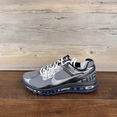 Nike Air Max 2013 Mens Size 10 Metallic Cool Grey Anthracite