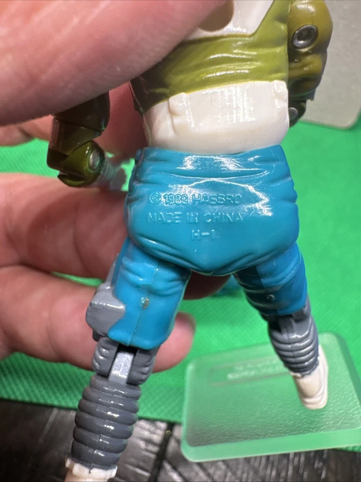 G.I. Figura de acción Joe Dee-Jay Battle Force 2000 Comm-Tech Trooper ARAH 1989 NC Foto 3 de 4