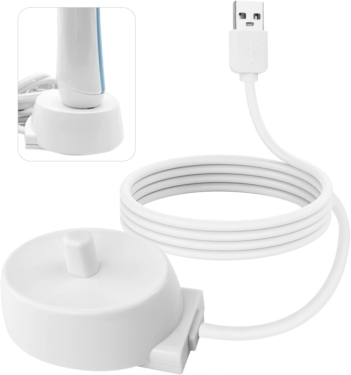 For Oral B Electric Toothbrush Charger USB Plug for Braun Pro 3 Io3 Io4 Io5 Io6