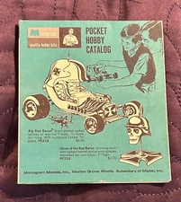 MONOGRAM  MODEL KITS  POCKET HOBBY CATALOG  1969