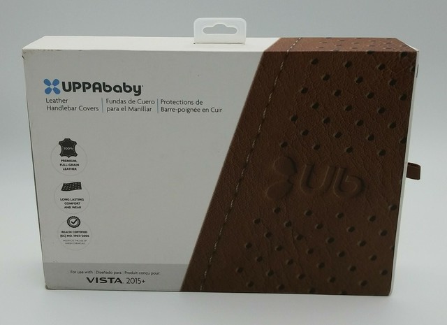 uppababy vista leather handlebar cover saddle
