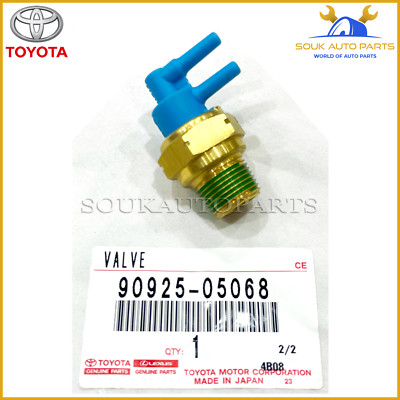 90925-05068 Genuine Toyota VALVE, BIMETAL VACUUM SWITCHING, NO.1