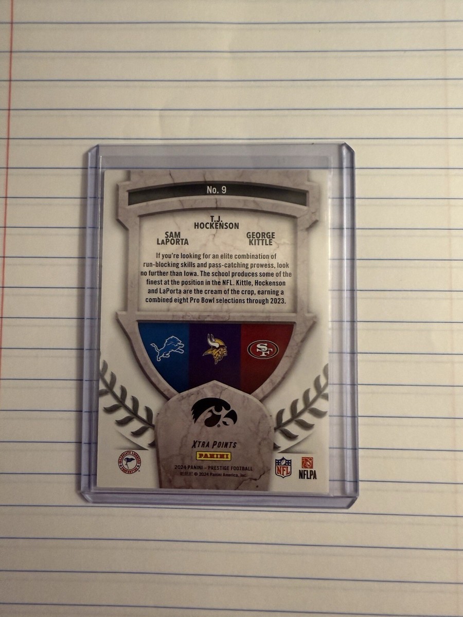 2024 Panini Prestige - Alma Maters George Kittle, T.J. 2024 Panini Prestige - Alma Maters George Kittle, T.J.