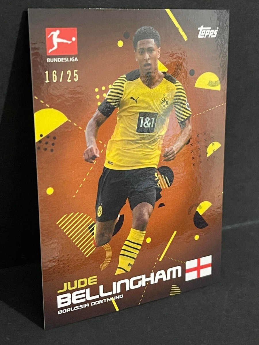 Topps Jude Bellingham ジュード ベリンガム 2022 Topps Bundesliga International Stars Dortmund Jude