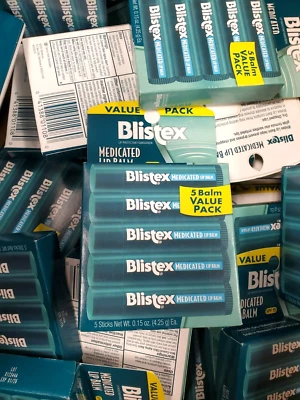 Blistex Moisturizing Medicated Lip Balm SPF15 *CHOOSE QTY* Exp 10/26 (1080 R1P7)
