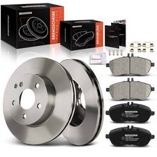 Brake Discs & Brake Pads Front 288mm for Mercedes-Benz C204 W204 S204 C-Class