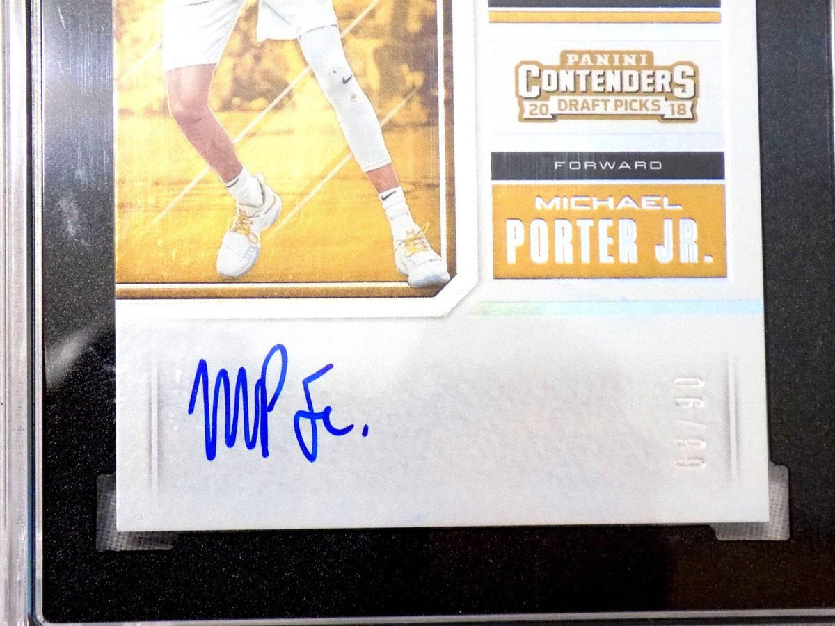 2018 Contenders 6 of 99 Draft Ticket Michael Porter Jr #55 2018 Contenders 6 of 99 Draft Ticket Michael Porter Jr #55