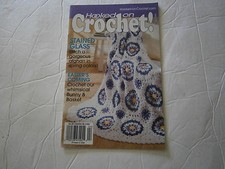 Hooked on Crochet April 2006 Pattern Magazine Afghan Basket Bunny Poncho Purse