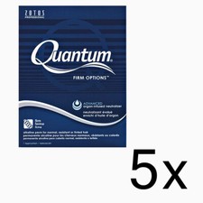 SALON BEAUTY ZOTOS QUANTUM FIRM OPTIONS HAIR PERM NORMAL TINTED 5 PACK