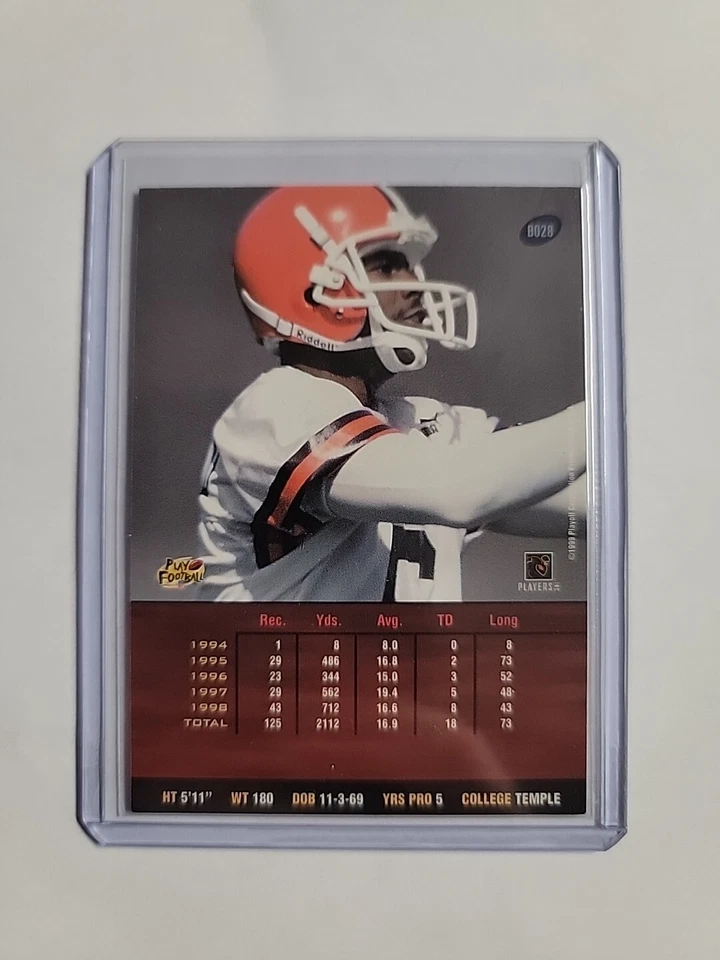 1999 Playoff Prestige SSD Spectrum Gold /500 Leslie Shepherd #B028 Mint Card  - Image 2 of 2