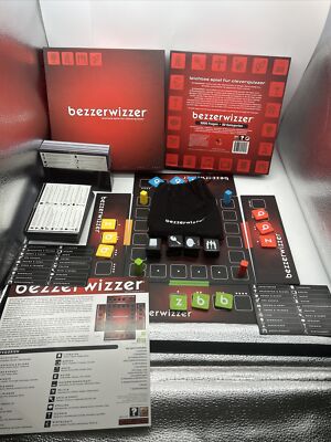 Bezzerwizzer German Board Game Mattel Trivia Game Written In German Complete