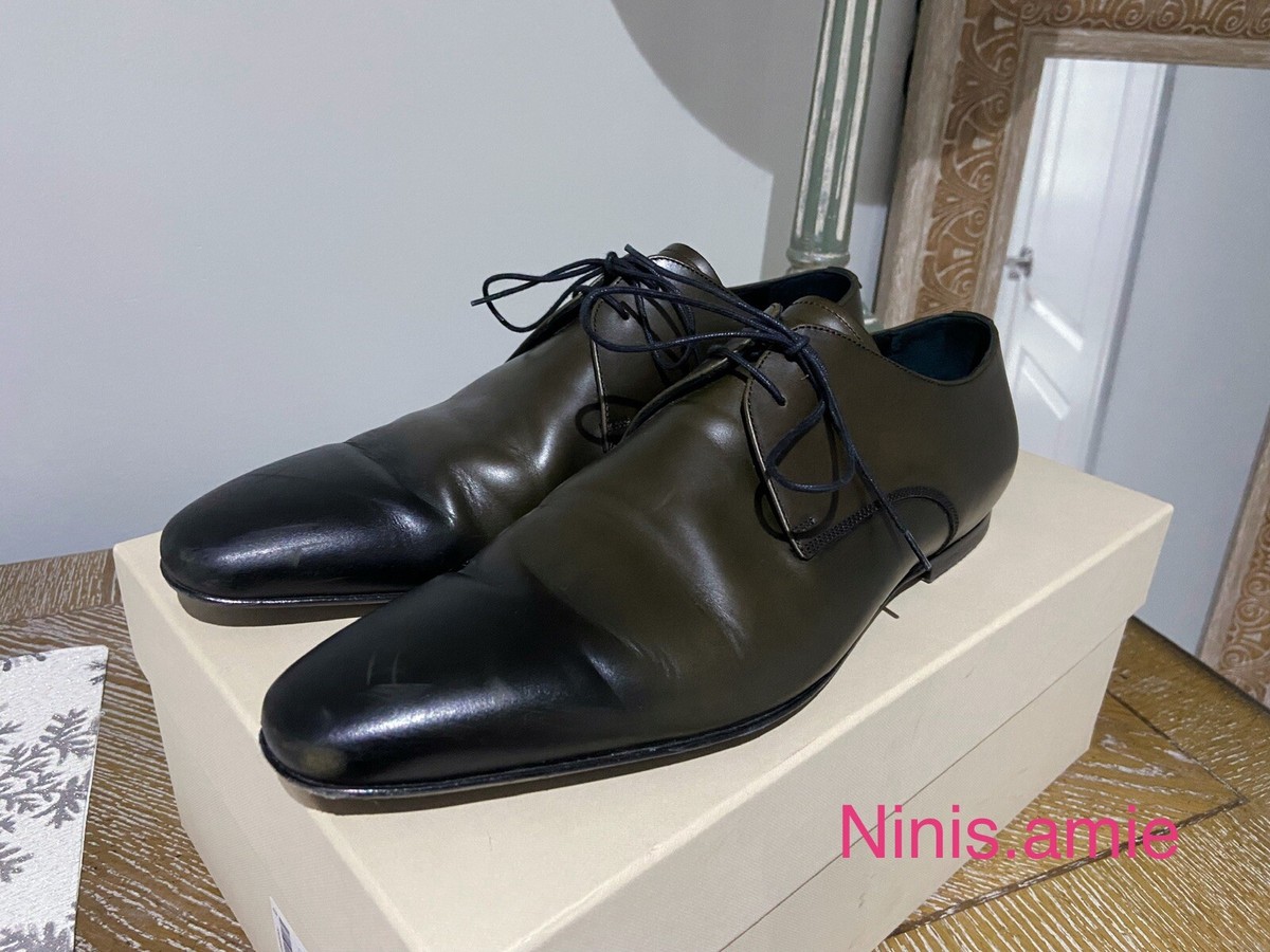 Burberry Men Biddick Lace Up Shoes EU Size 41 Dark Green | eBay