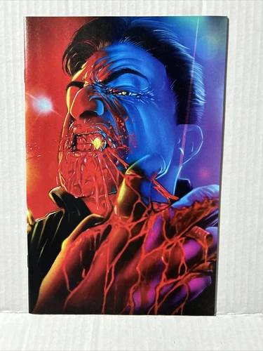 BLOOD STAINED TEETH #1 MARTIN ZAVALA VIRGIN VARIANT LTD 500 VHTF Printer Error