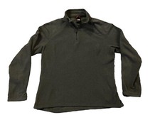 The North Face Fleece 1/4 Zip Pullover Women's Large Gray
