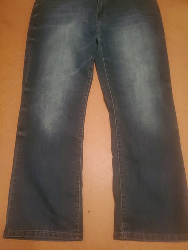 TK Axel slim Straight Jeans Mens Size 38x32 Blue - Picture 5 of 7