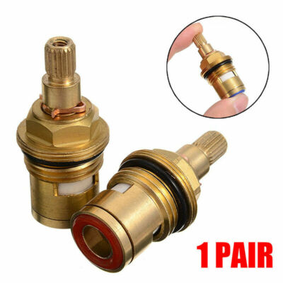 2X Keramik-Oberteil Ventiloberteil Wasserhahn 1/2 Ventil Hahn Disc Tap Valve KG