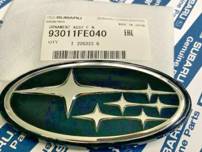New OEM Subaru Impreza WRX STi Front Grille Emblem 93011FE040 | eBay