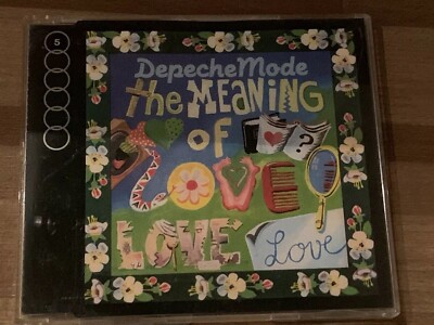 Depeche Mode The Meaning Of Love Remixed Ext., 4 tracks, #int826.974  Maxi-CD