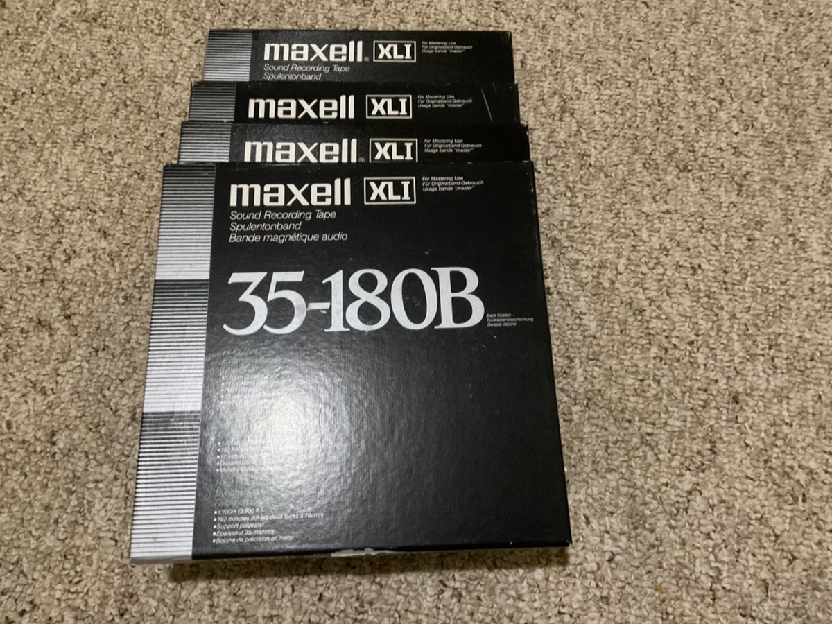 MAXELL UD XL 35-180B 10.5 METAL REELS SOUND