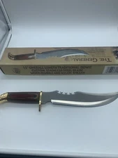 Chipaway Cutlery The General 15" Bowie Knife Wood Handle CW-1053  & Sheath T004