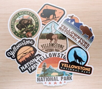 #ad Yellowstone 7 Set Of Sticker Decal 3quot; $4.99