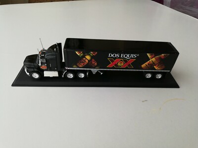 Die Cast Dos Equis Ford Aeromax Tractor Trailer Matchbox