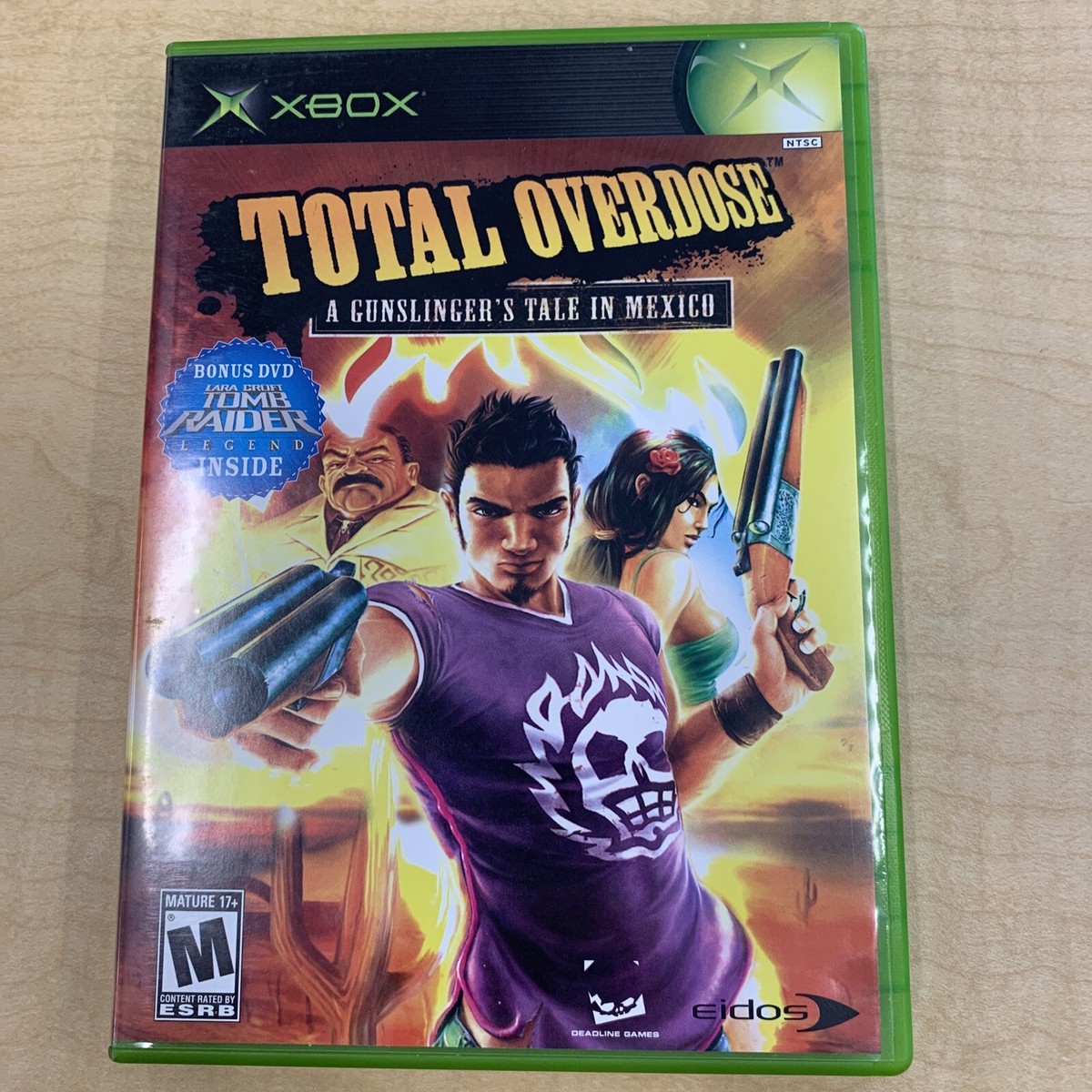 Xbox - xbox★TOTAL OVERDOSE A GUNSLINGER'S TALE Total Overdose A Gunslinger's Tale in Mexico Microsoft Xbox