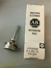 Allen Bradley Potentiometer J Type Panel Mount 10%+/-  Linear and Audio Tapers
