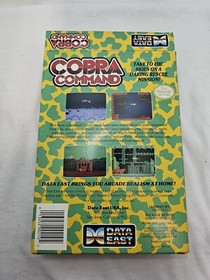 Cobra Command NES Complete Original Box & Manual Authentic Tested 