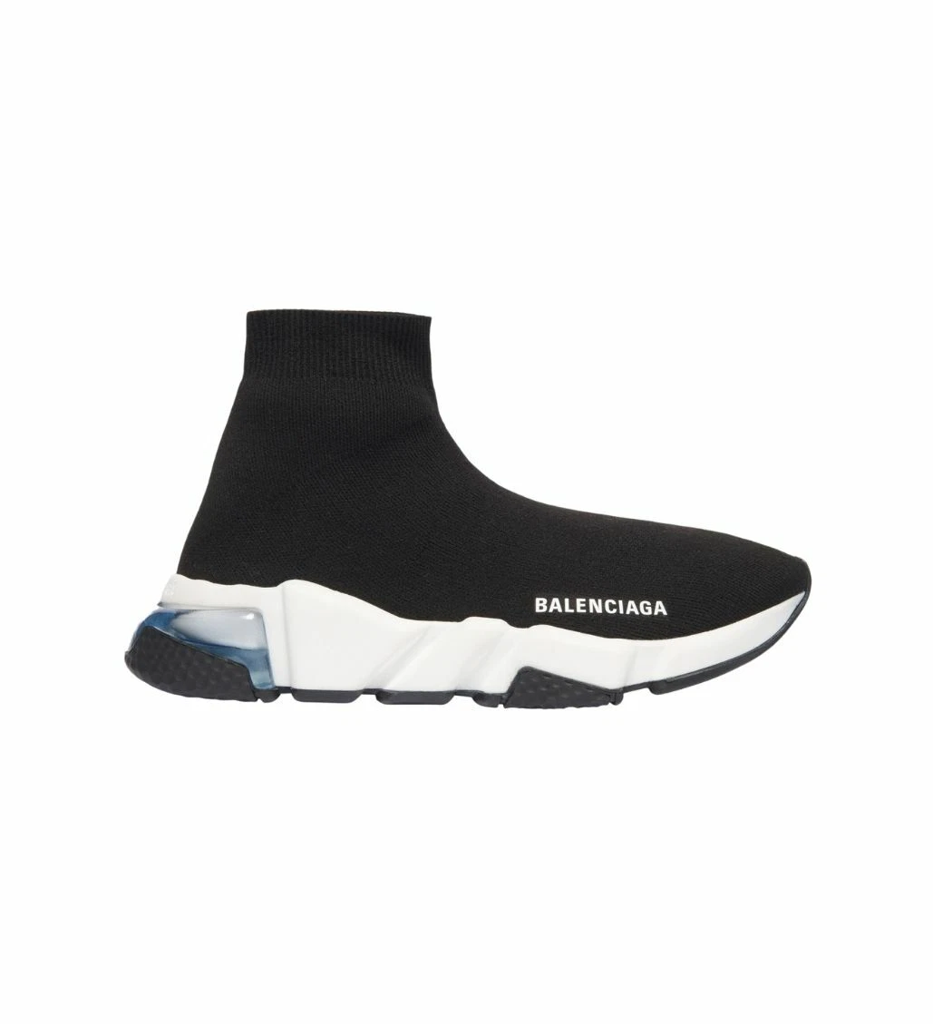 Balenciaga Speed Sock Trainers Black/White BNIB | eBay