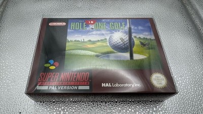 Hole In One Golf Super Nintendo SNES mit Handbuch PAL 1992 #0371 Neuwertig Sammler  