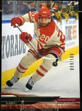 Blake Coleman 2024-25 Upper Deck Series 1 #31 - Exclusives #99/100  - Calgary