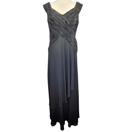 Robe Noire Ursula Of Switzerland Taille 10P (Petite) - Neuve Avec étiquette (NWT), Longueur Genoux, Manches Longues