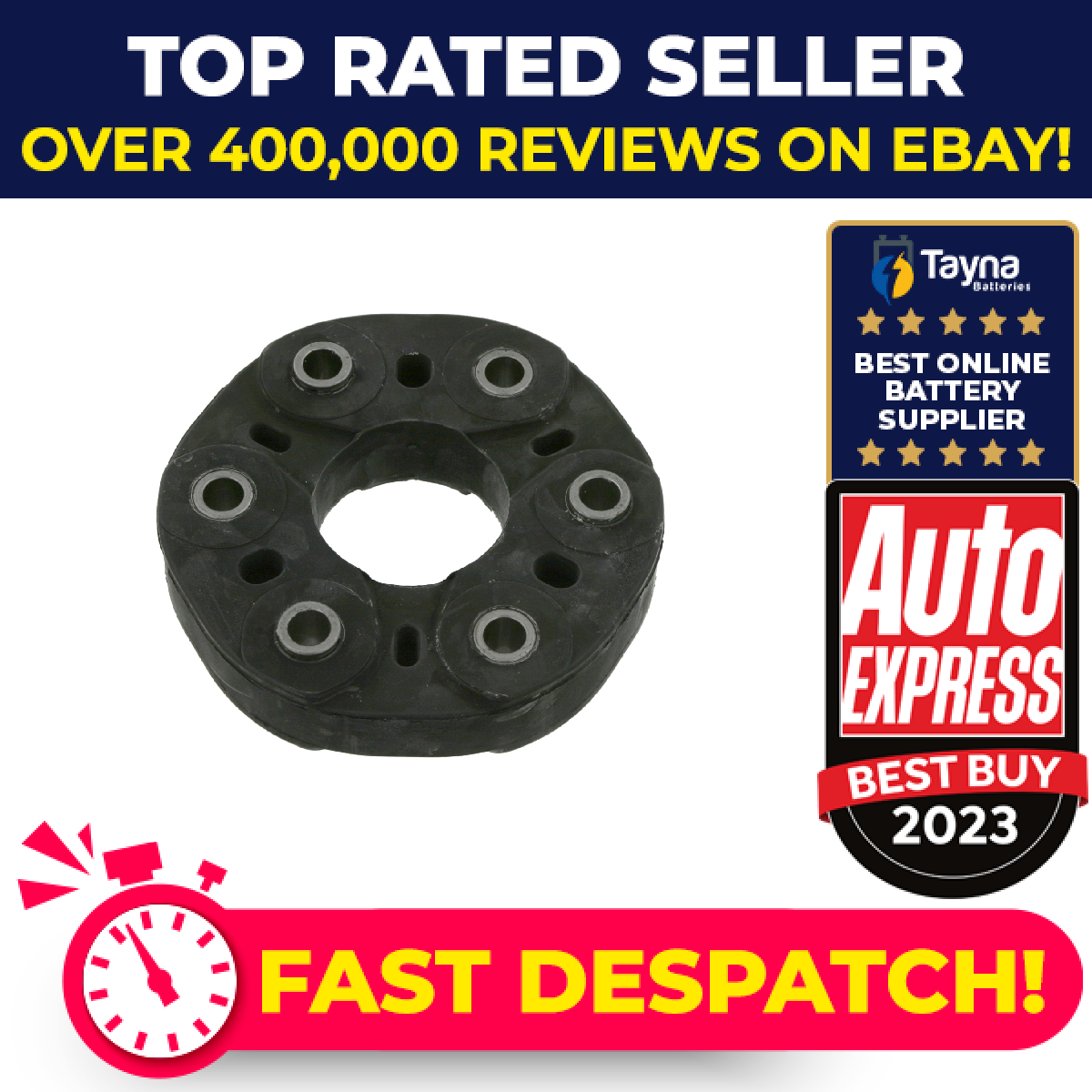 Propshaft Joint fits MERCEDES E300 S210, W210 3.0D Front or Rear 96 to 99 UJ New