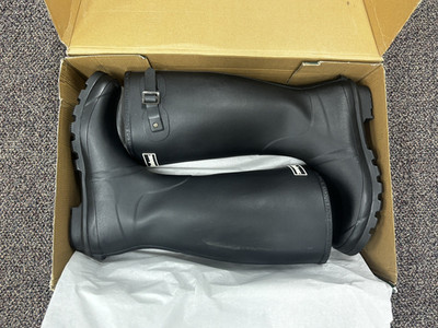 Barbour Wellington Mens Bede Boots Black US 12 / UK 11 - Brand New (MRF0010BK31)