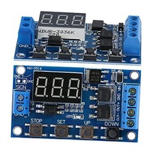 DC 5V-36V Timer Module Cycle Delay Timer Switch Turn On/Off Relay Module with