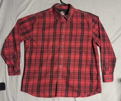 Ridgecut Toughwear Shacket Mens XLarge Buffalo Check Outdoors Hunting Dad