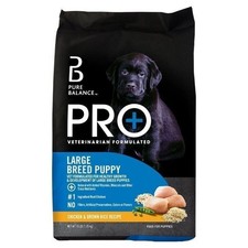 Chicken Brown Rice Large Breed Puppy Food Natural Healthy No Padding 16 Lbs New 2.65 per pound
