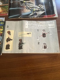 Vintage LEGO Star Wars Instruction Manual Lot 7133 7655 7656 8093 PLO KOON