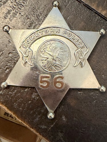 Obsolete 1890s Ch Hanson # 56 Hometown Badge