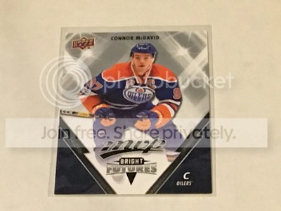 2017 MVP Connor McDavid BF-10 Bright Futures