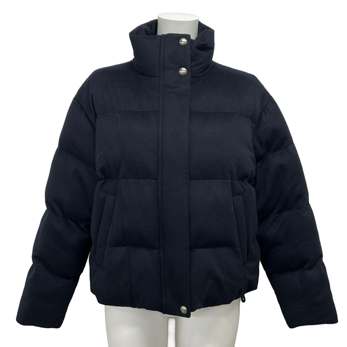 Loro Piana Jools Puffer Jacket FAO6794 Dark Navy cashmere, polyester Women's